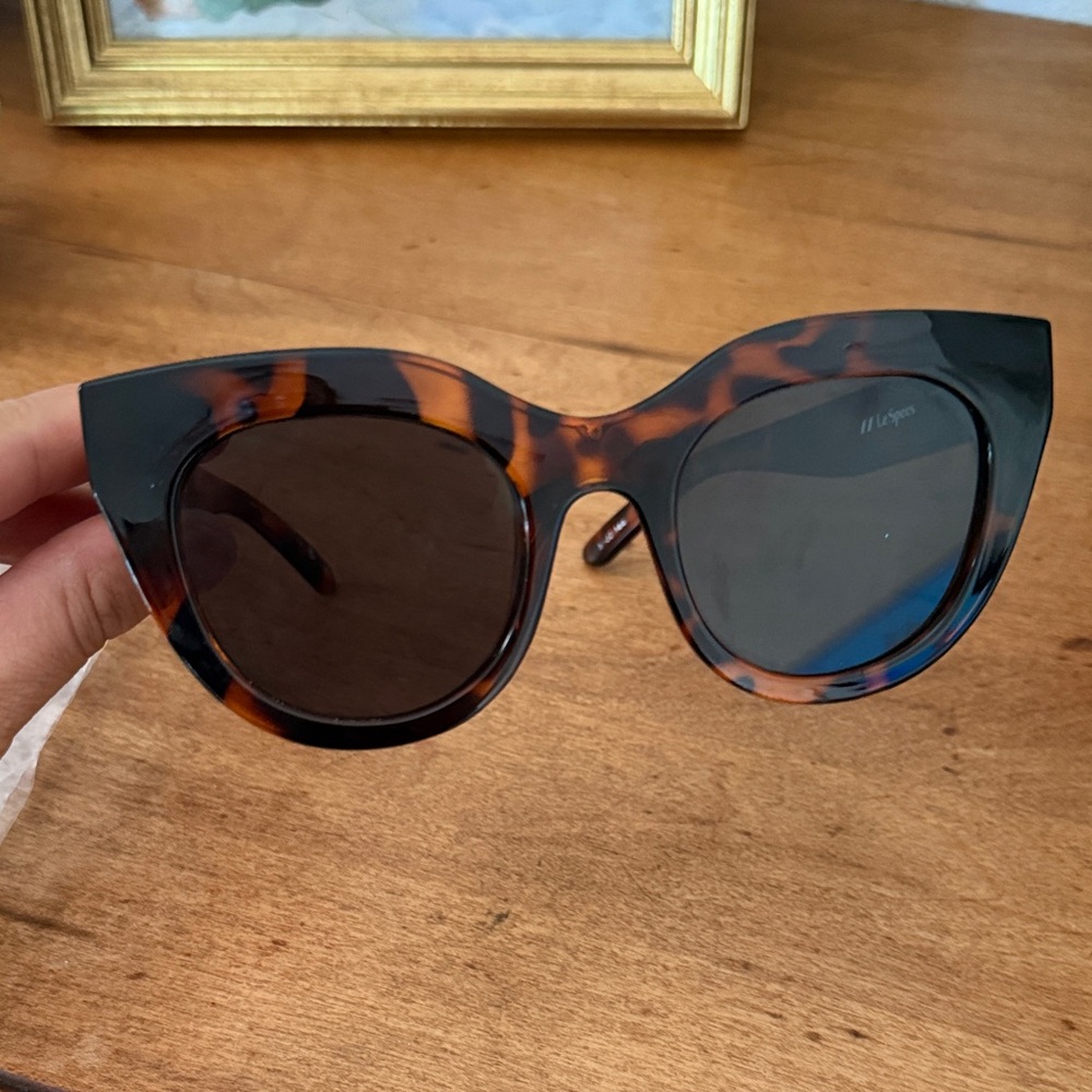 Le Specs Airheart Tortoiseshell Sunglasses